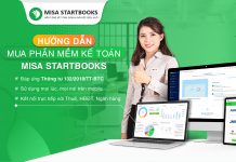 mua phần mềm kế toán MISA Startbooks